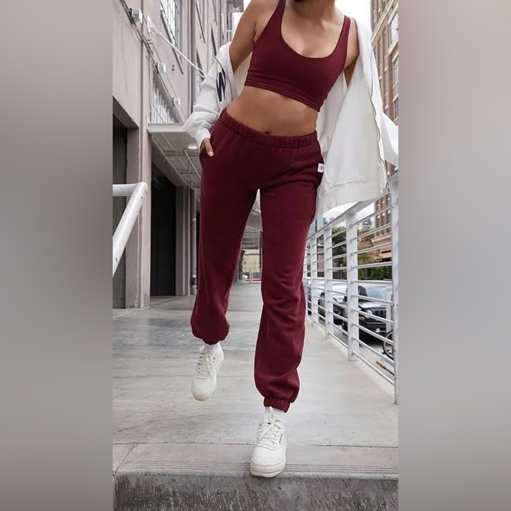 NEVER WORN Red Rosa sweatpants